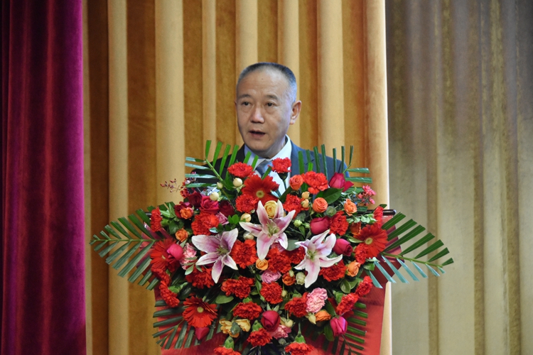 4.集團(tuán)總裁助理，公司黨委書記、董事長(zhǎng)任勇作重要講話。.JPG